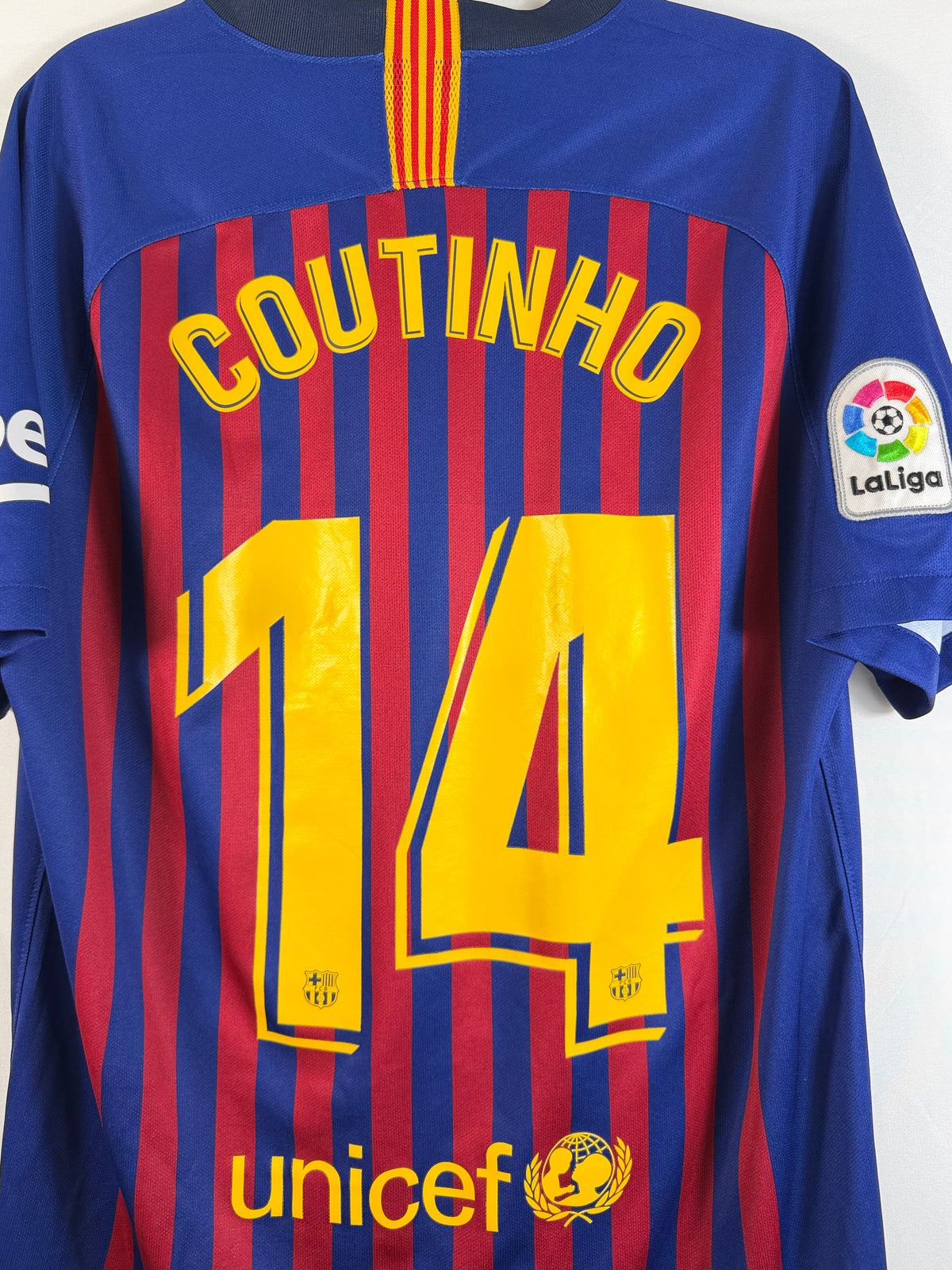 Barcelona Heimtrikot 2018/19 Coutinho #14 - 8/10 - Größe M