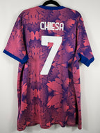 Juventus Turin 3. Trikot 2022/23 Chiesa #7 Größe XL