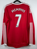 Manchester United Heimtrikot 2015/16 Memphis Depay #7 - 9/10 - Größe L