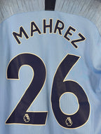 Manchester City Heimtrikot 2018/19 Mahrez #26 - 8/10 - Größe L