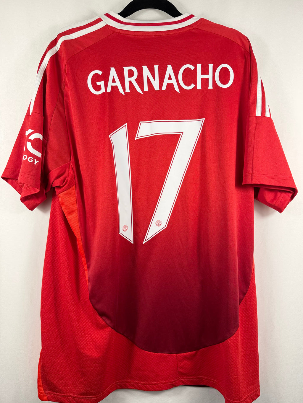 Manchester United Heimtrikot 2024/25 Garnacho #17 - 9/10 - Größe XL