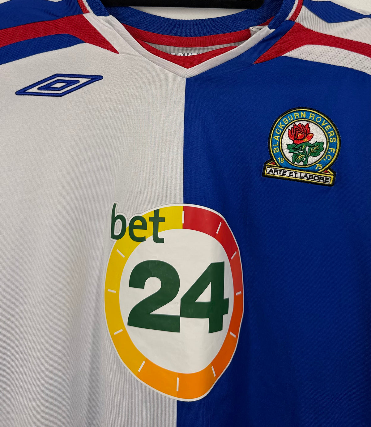 Blackburn Rovers Heimtrikot 2007/08 - 7,5/10 - Größe XL