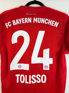 Bayern München Heimtrikot 2019/20 Tolisso #24 - 9/10 - Größe S