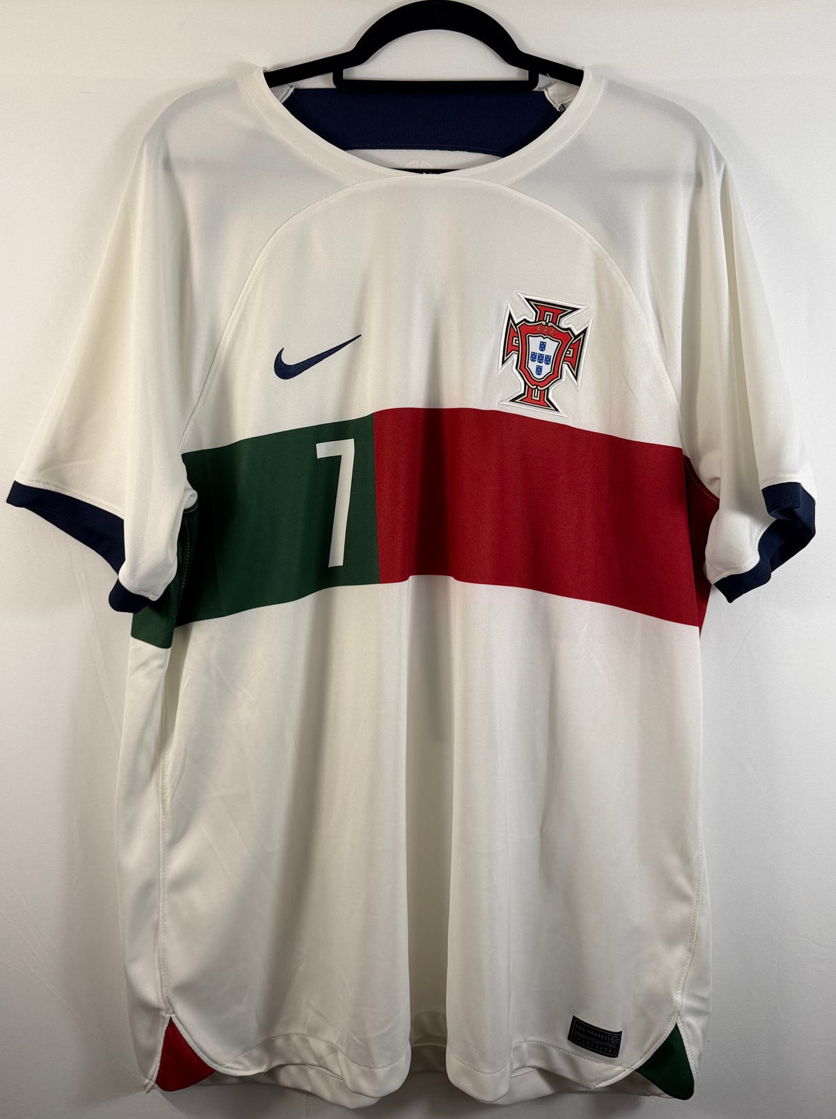 Portugal Auswärtstrikot 2022/23 Ronaldo #7 - 9/10 - Größe XL