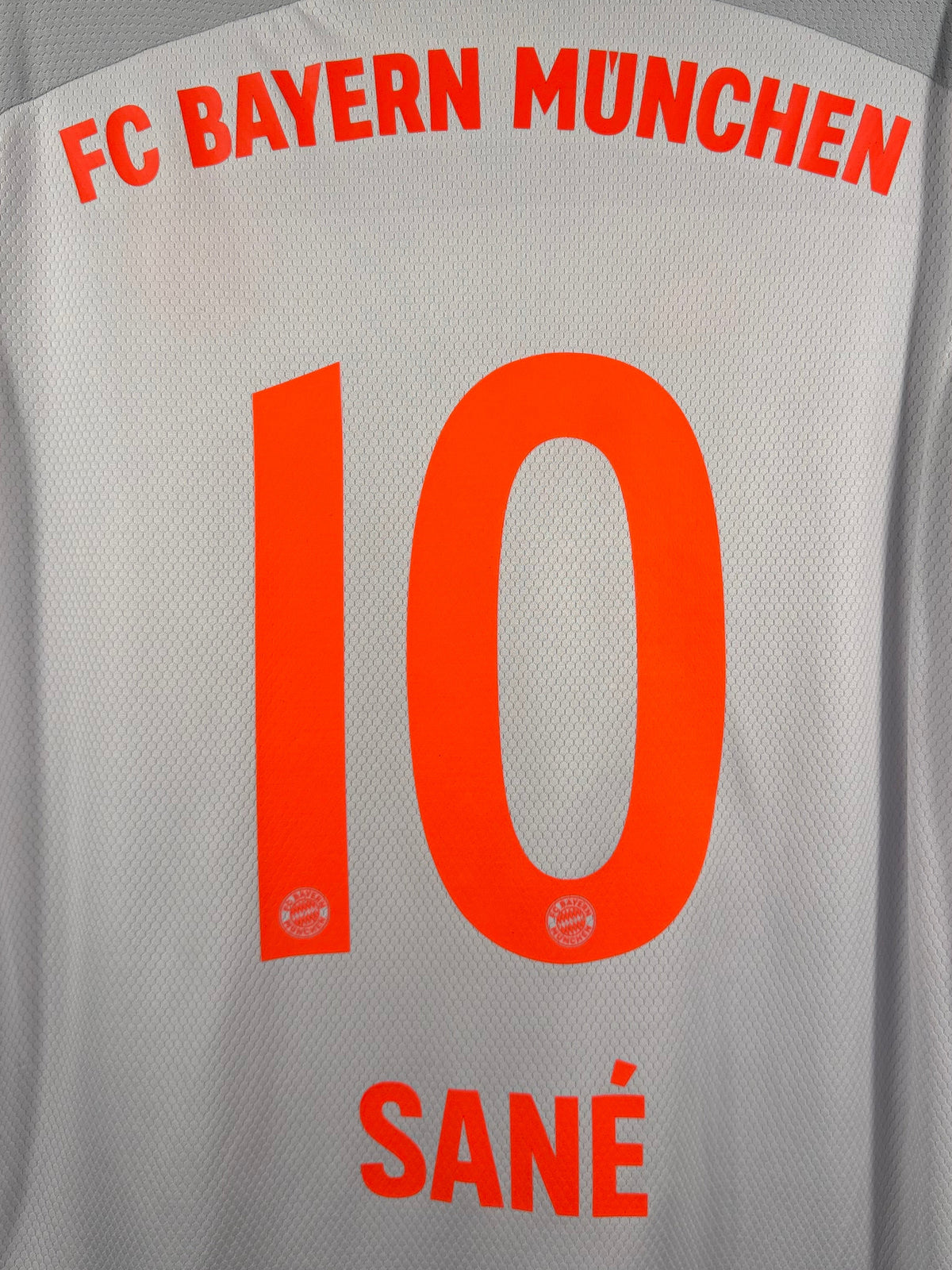 Bayern München Auswärtstrikot 2020/21 Sane #10 - 9/10 - Größe M