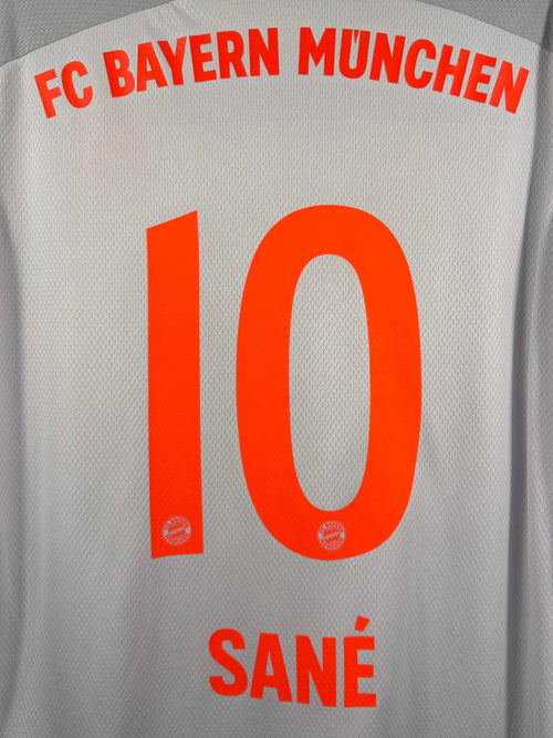 Bayern München Auswärtstrikot 2020/21 Sane #10 - 9/10 - Größe M