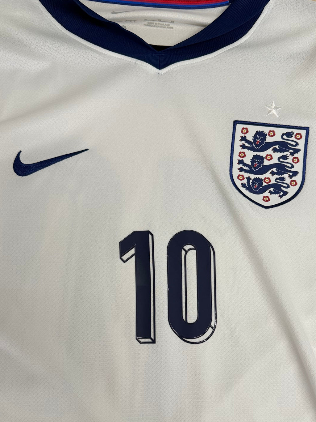 England Heimtrikot EM 2024 Bellingham #10 - 9/10 - Größe XL