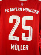 Bayern München Heimtrikot 2022/23 Müller #25 - 8/10 - Größe 2XL