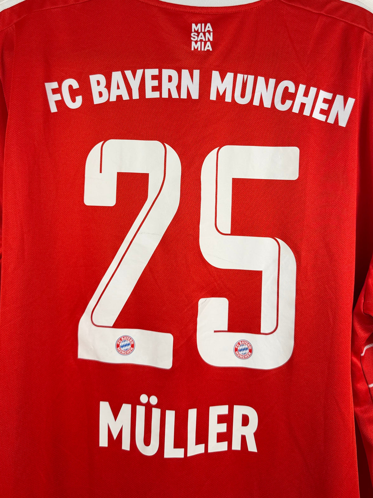 Bayern München Heimtrikot 2022/23 Müller #25 - 8/10 - Größe 2XL