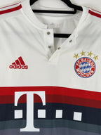 Bayern München Auswärtstrikot 2015/16 – Rückennummer #17 (ohne Spielernamen) - 9/10 - Größe  M
