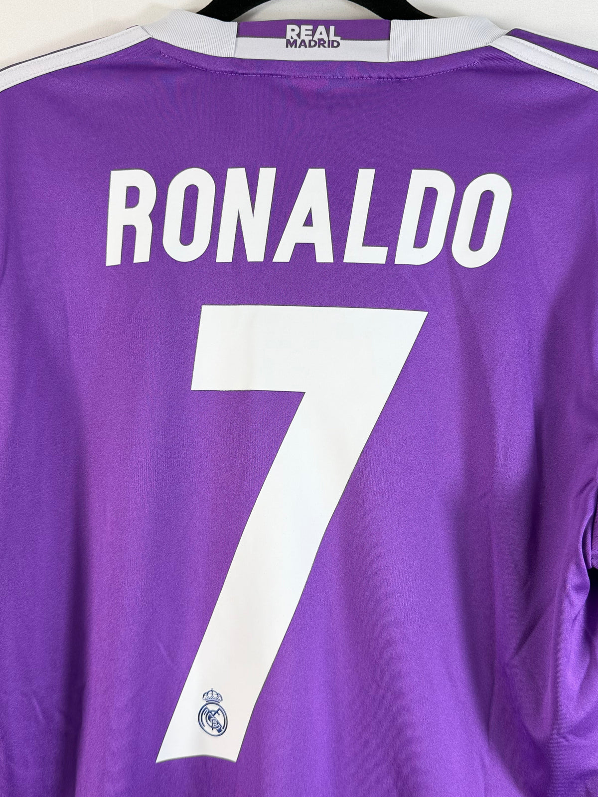 Real Madrid Auswärtstrikot 2016/17 Ronaldo #7 - 9/10 - Größe S