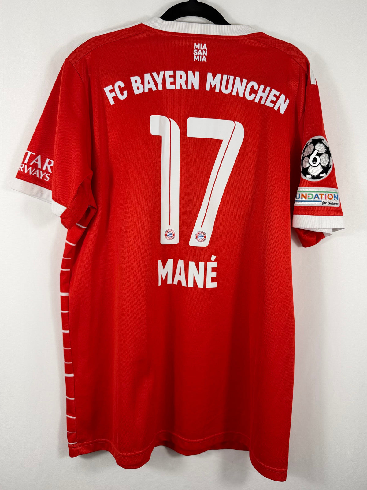 Bayern München Heimtrikot 2022/23 Mane #17 - 9/10 - Größe L