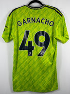 Manchester United 3. Trikot 2022/23 Garnacho #49 - 9/10 - Größe M