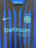 Inter Mailand Heimtrikot Spielerversion 2025/26 Thuram #9 - 10/10 - Größe L