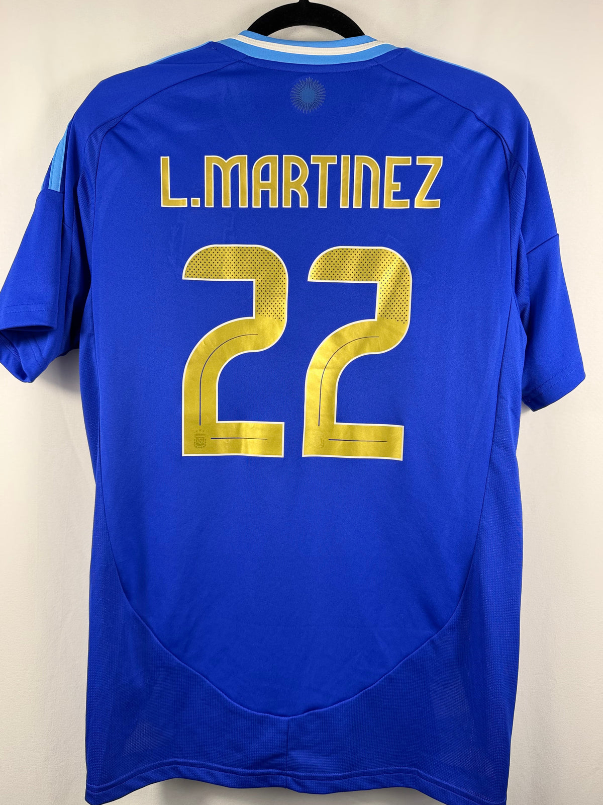 Argentinien Auswärtstrikot 2024 L. Martinez #22 - 8,5/10- Größe M