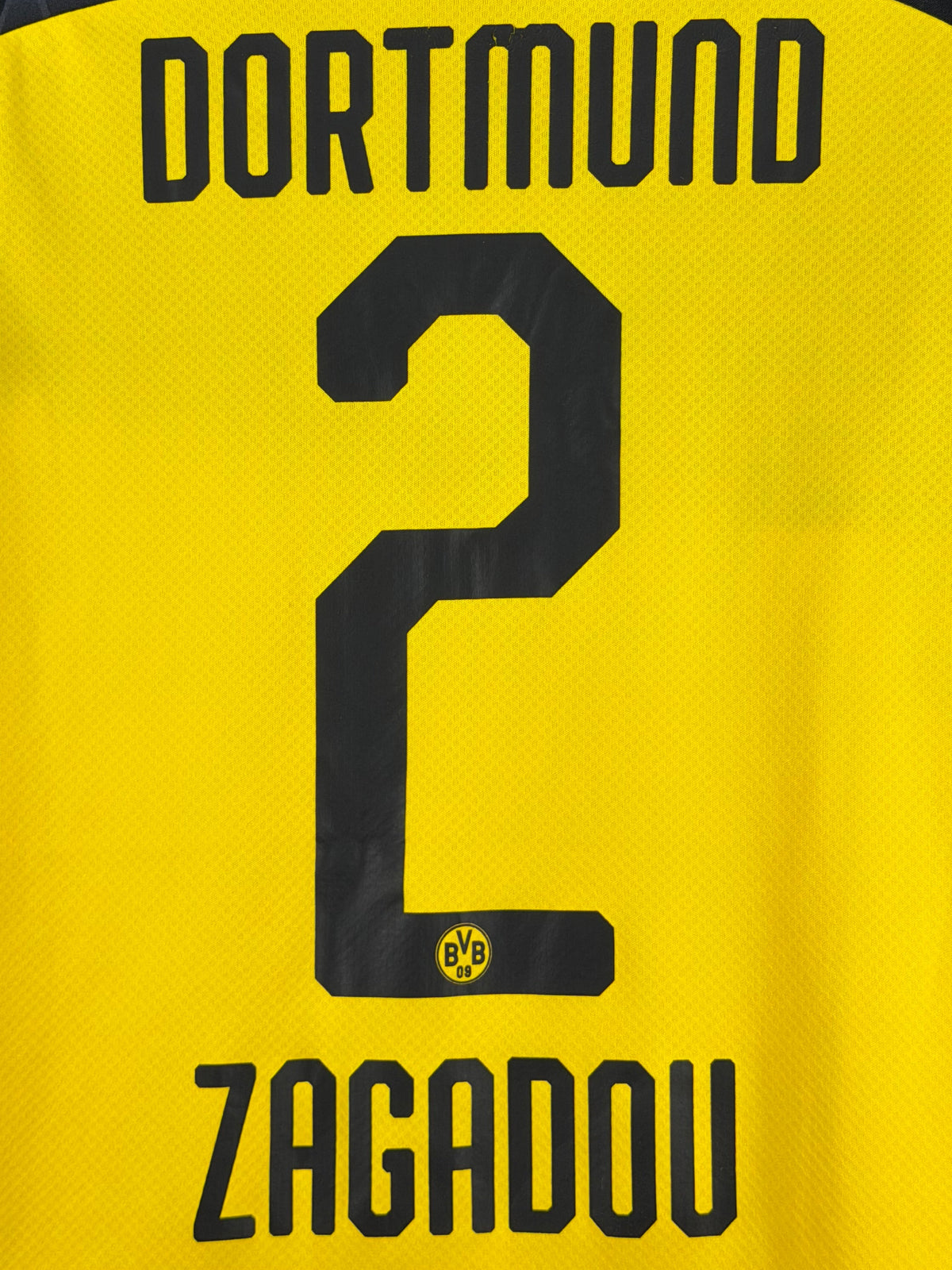 Borussia Dortmund Pokaltrikot 2019/20 Zagadou #2 - 8/10 - Größe M