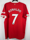 Manchester United Heimtrikot 2021/22 Ronaldo #7 - 9/10 - Größe XL