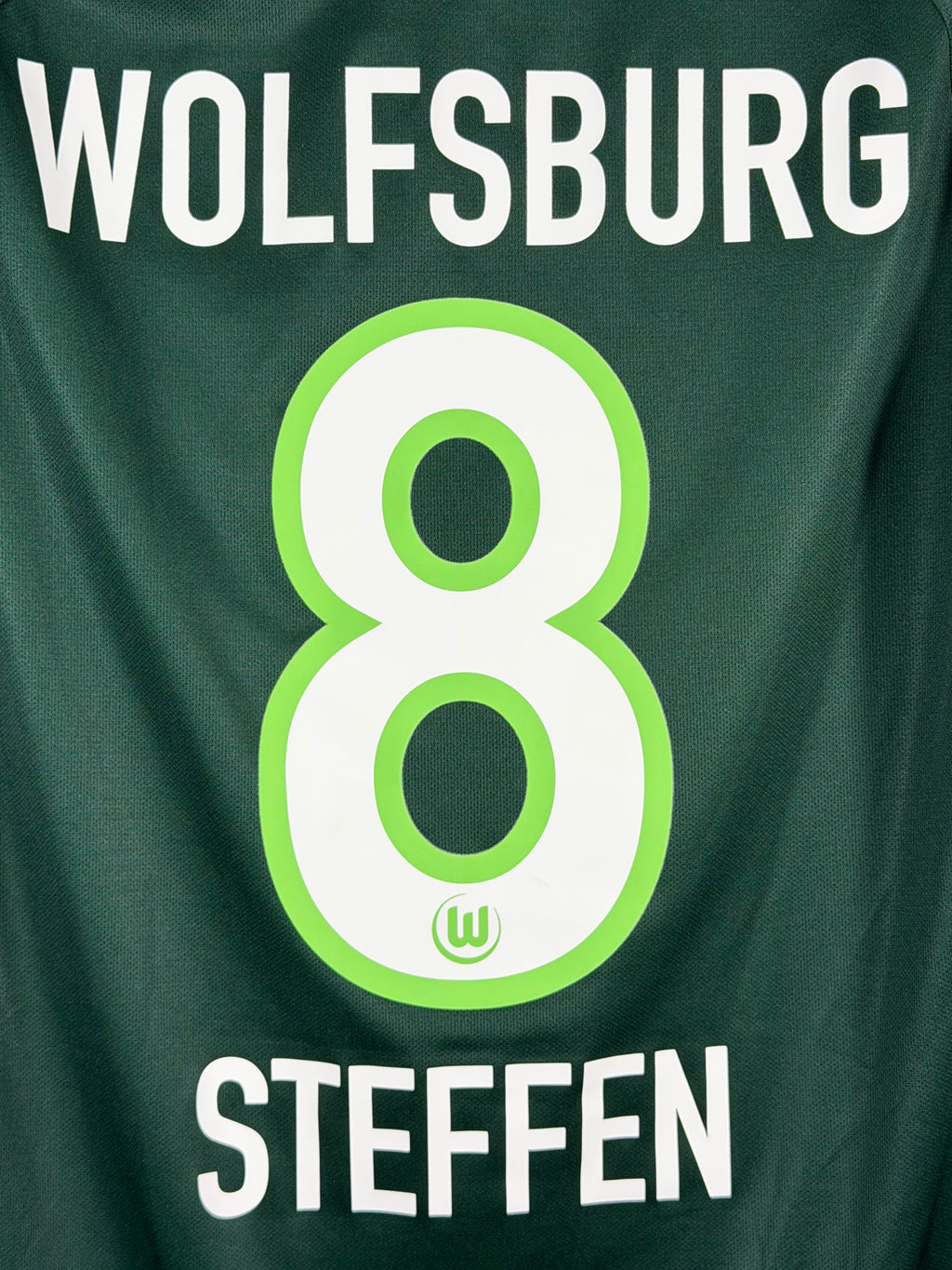 VFL Wolfsburg Heimtrikot 2018/19 Steffen #8 - 7/10 - Größe M