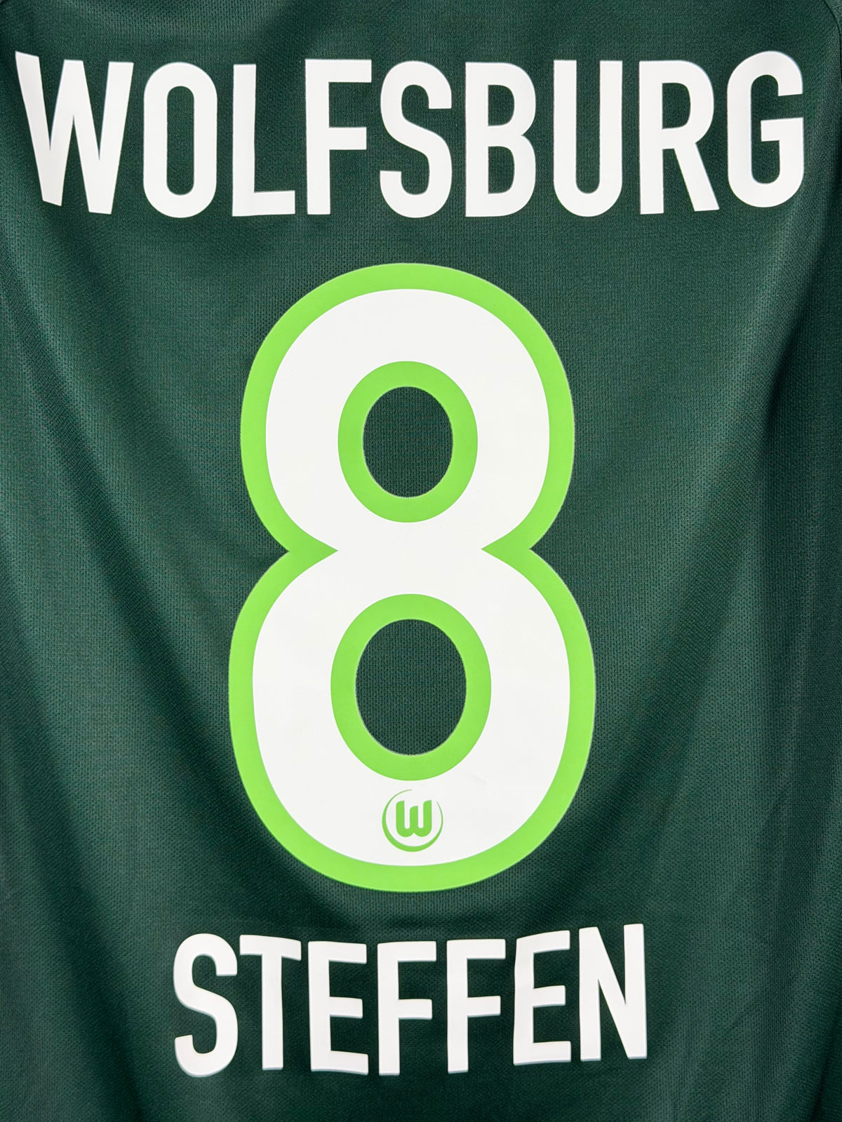 VFL Wolfsburg Heimtrikot 2018/19 Steffen #8 - 7/10 - Größe M