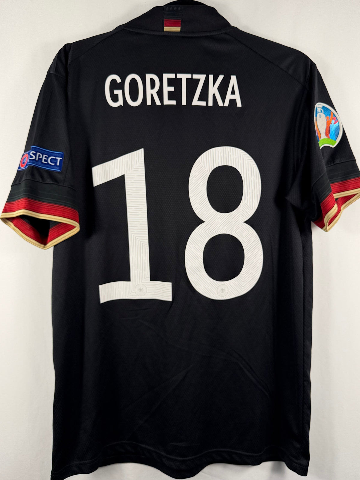 Deutschland Auswärtstrikot EM2020 Goretzka #18 - 9/10 - Größe M
