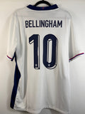 England Heimtrikot EM 2024 Bellingham #10 - 9/10 - Größe XL