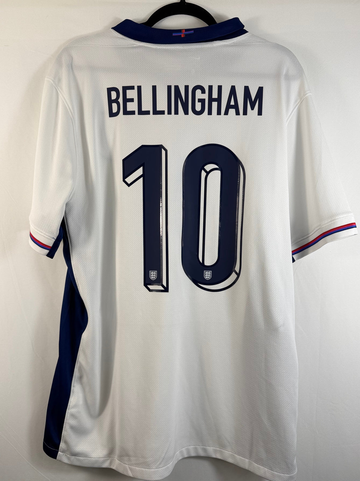 England Heimtrikot EM 2024 Bellingham #10 - 9/10 - Größe XL