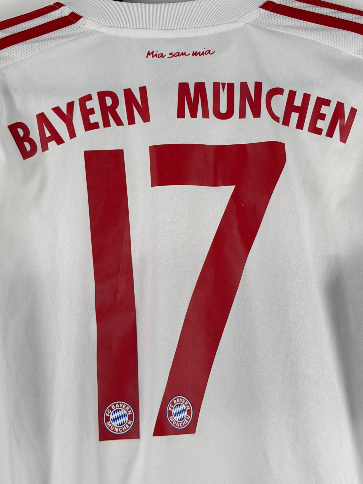 Bayern München Auswärtstrikot 2015/16 – Rückennummer #17 (ohne Spielernamen) - 9/10 - Größe  M