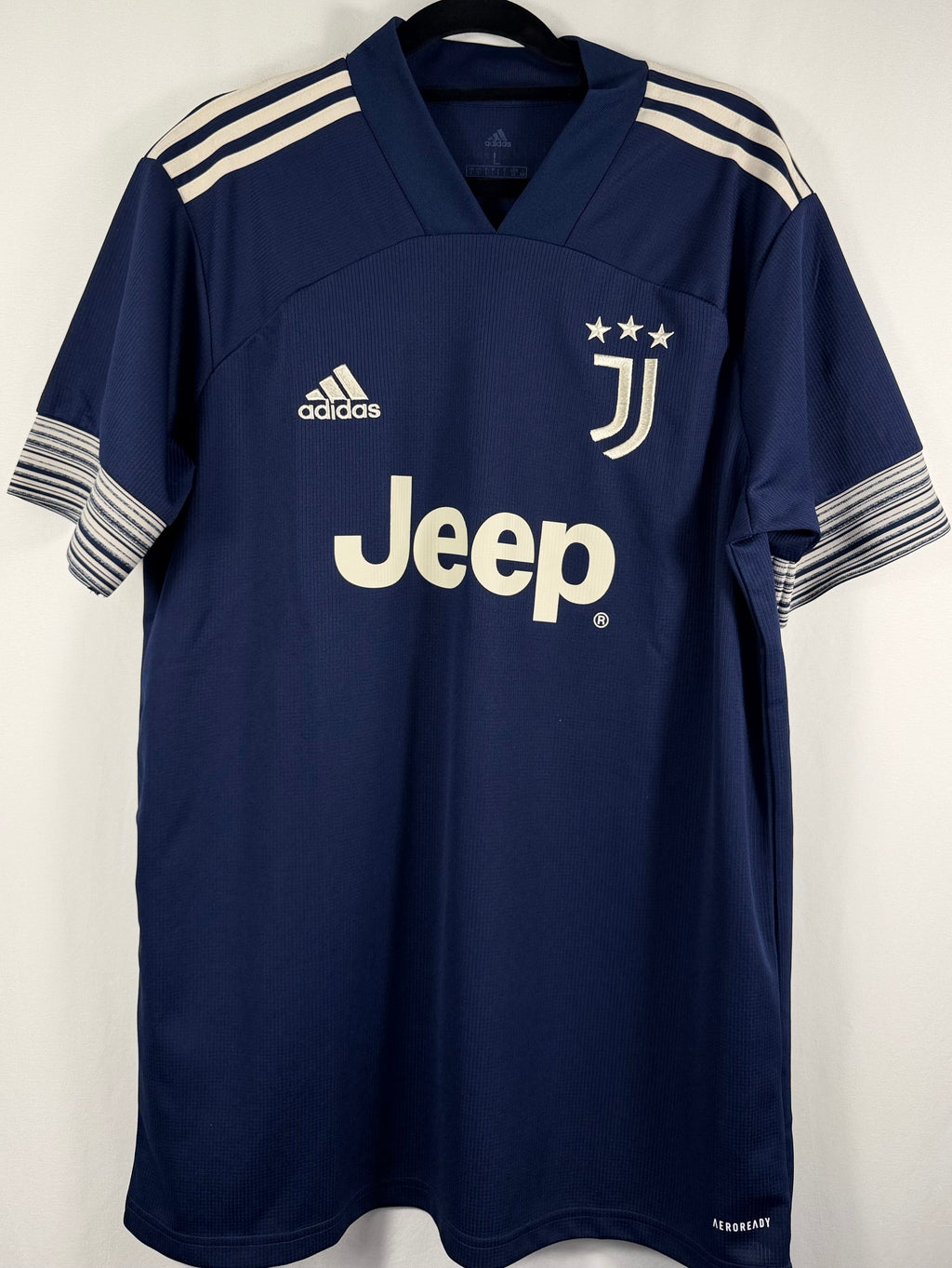 Juventus Turin Auswärtstrikot 2020/21 Ronaldo #7 - 9/10- Größe L