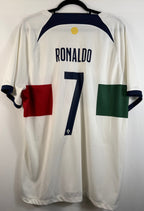 Portugal Auswärtstrikot 2022/23 Ronaldo #7 - 9/10 - Größe XL