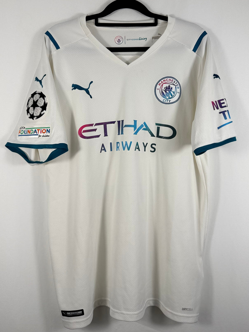 Manchester City Auswärtstrikot 2021/22 Grealish #10 - 9/10 - Größe L