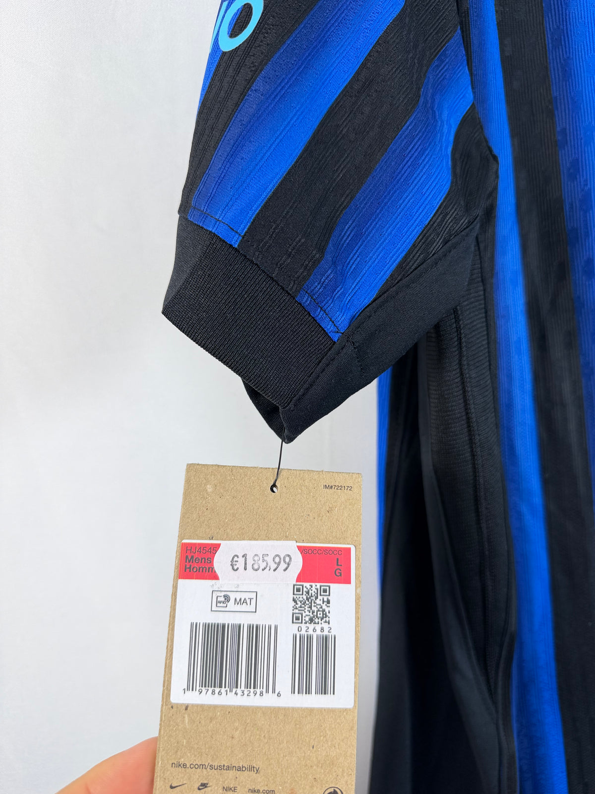 Inter Mailand Heimtrikot Spielerversion 2025/26 Thuram #9 - 10/10 - Größe L