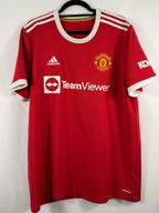 Manchester United Heimtrikot 2021/22 Ronaldo #7 - 9/10 - Größe XL