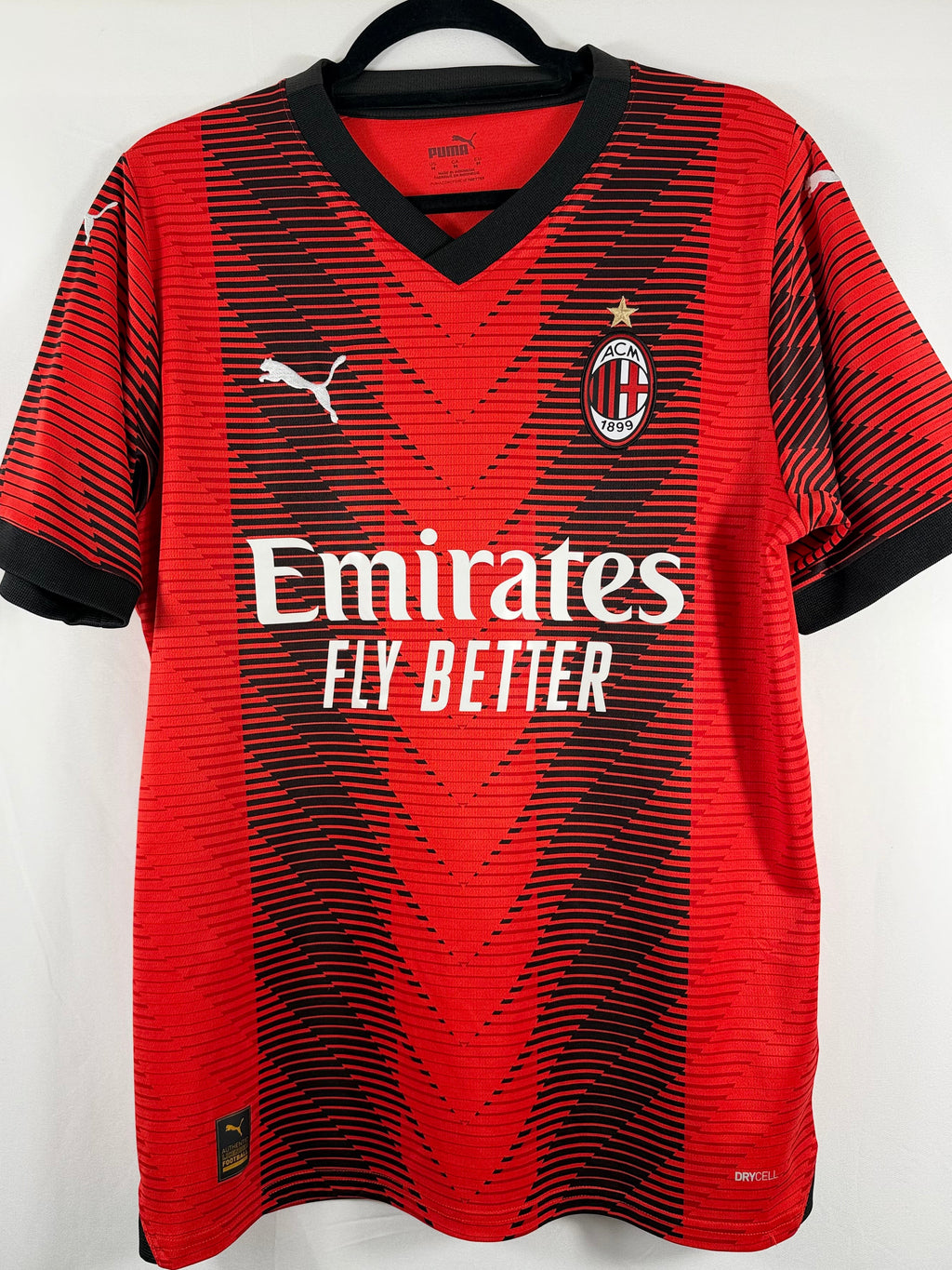 AC Mailand Heimtrikot 2023/24 Theo #19 - 8/10 - Größe M