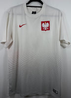 Polen Basic Heimtrikot 2016/17 - 6/10 - Größe L