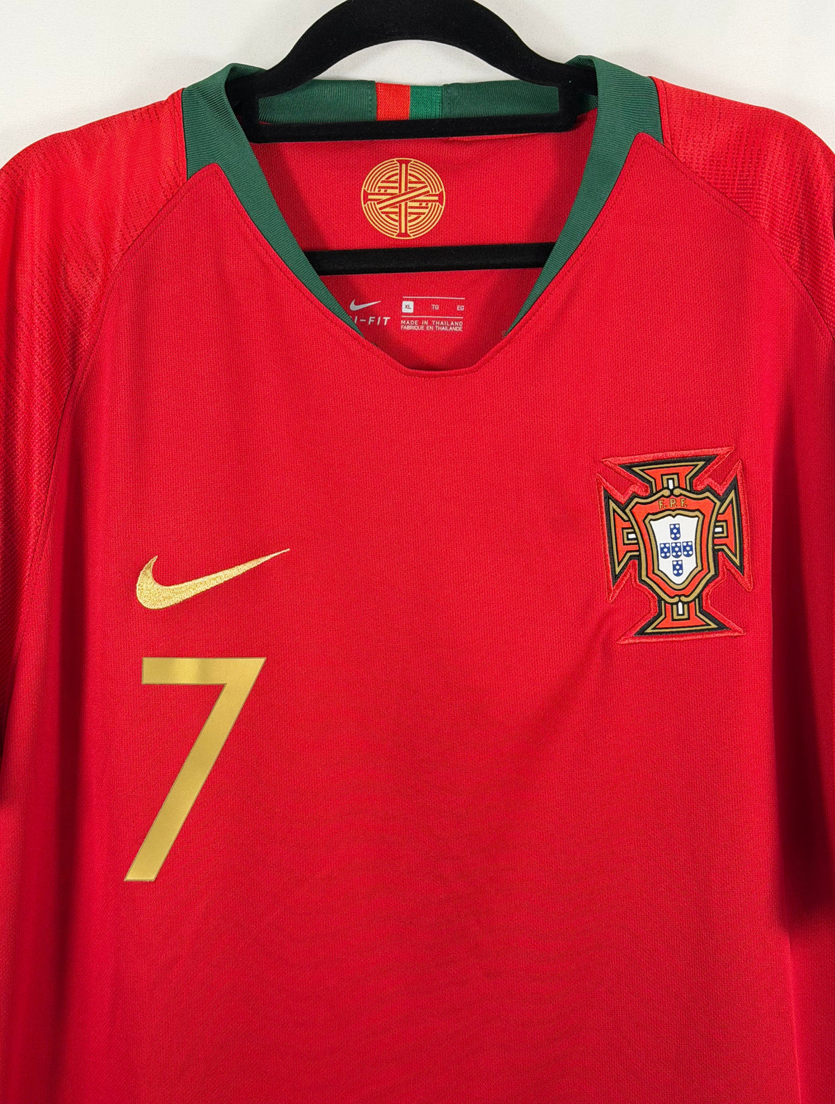 Portugal Heimtrikot 2018/19 Ronaldo #7 - 9/10 - Größe XL