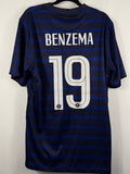 Frankreich Heimtrikot 2020/21 Benzema #19 - 8/10- Größe L