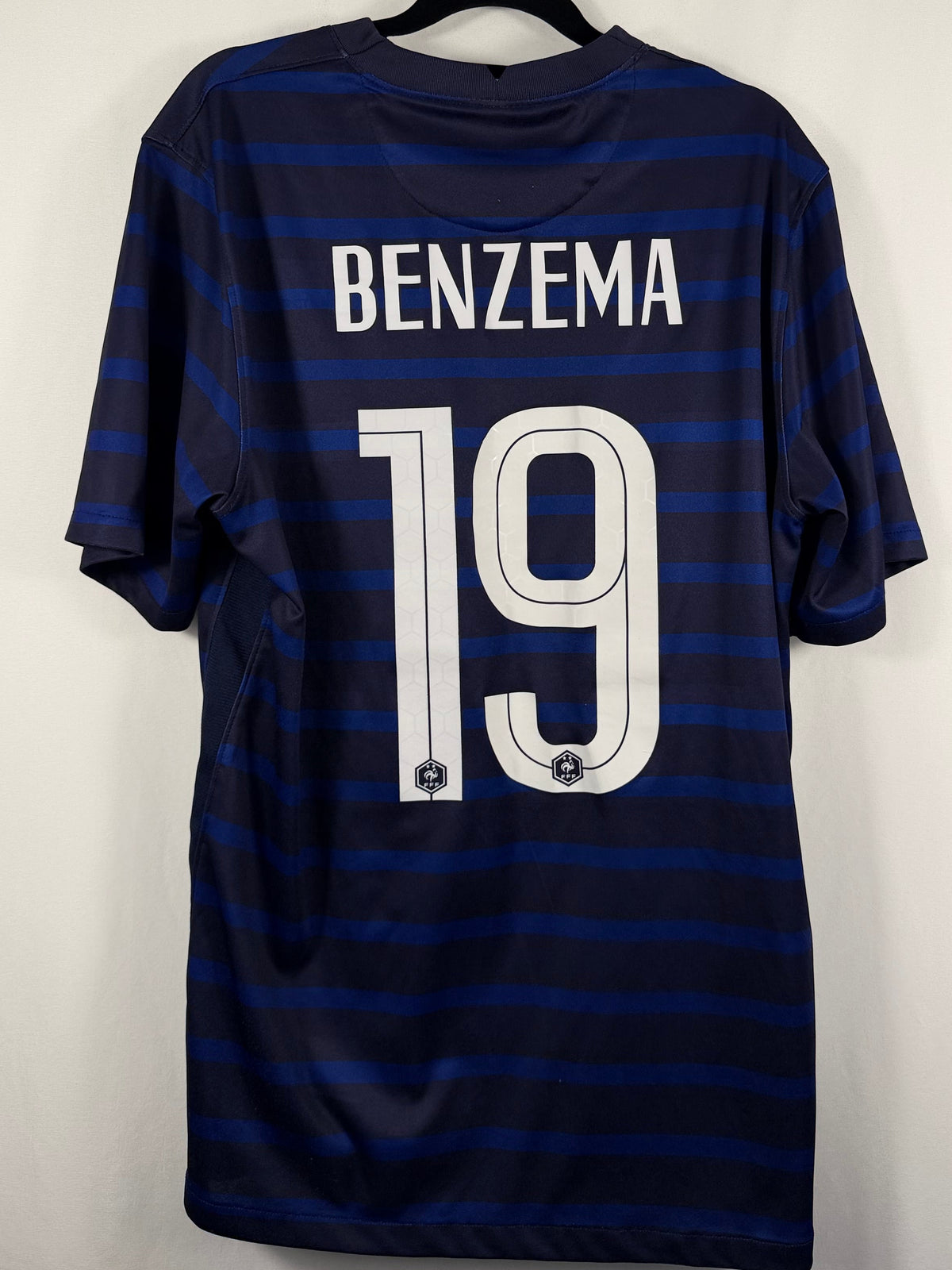 Frankreich Heimtrikot 2020/21 Benzema #19 - 8/10- Größe L