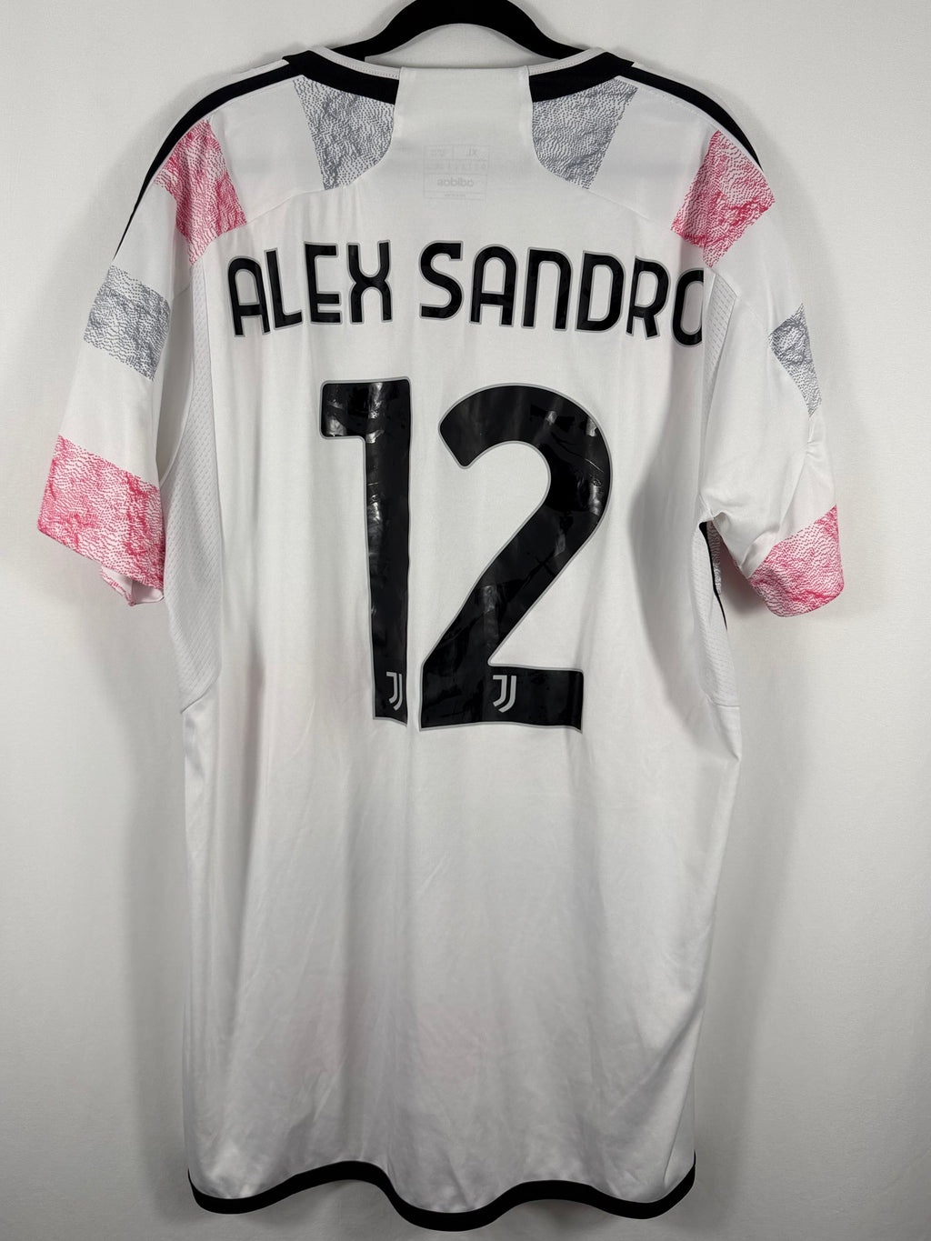 Juventus Turin Auswärtstrikot 2023/24 Alex Sandro #12 - 9/10 - Größe XL