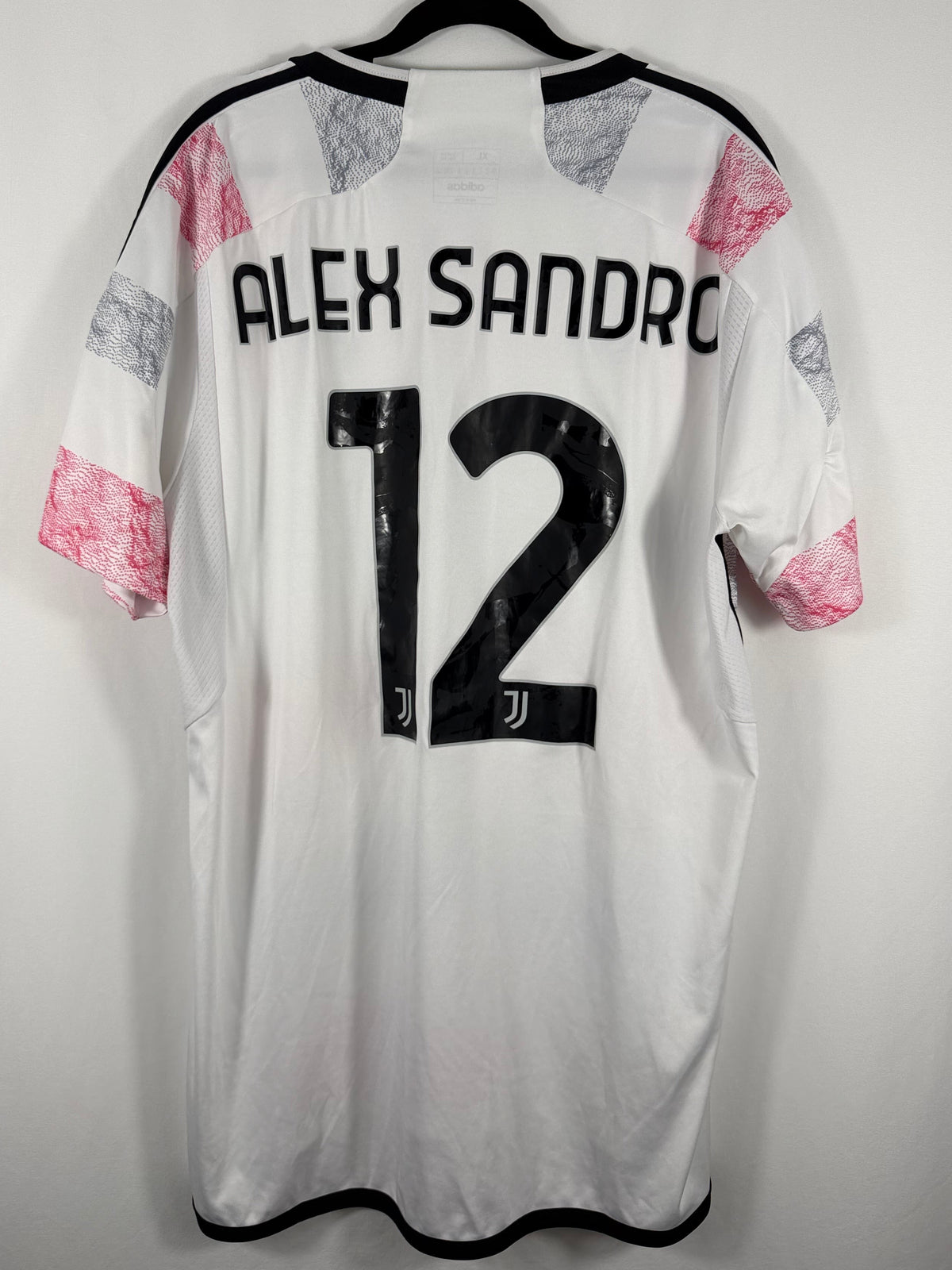Juventus Turin Auswärtstrikot 2023/24 Alex Sandro #12 - 9/10 - Größe XL
