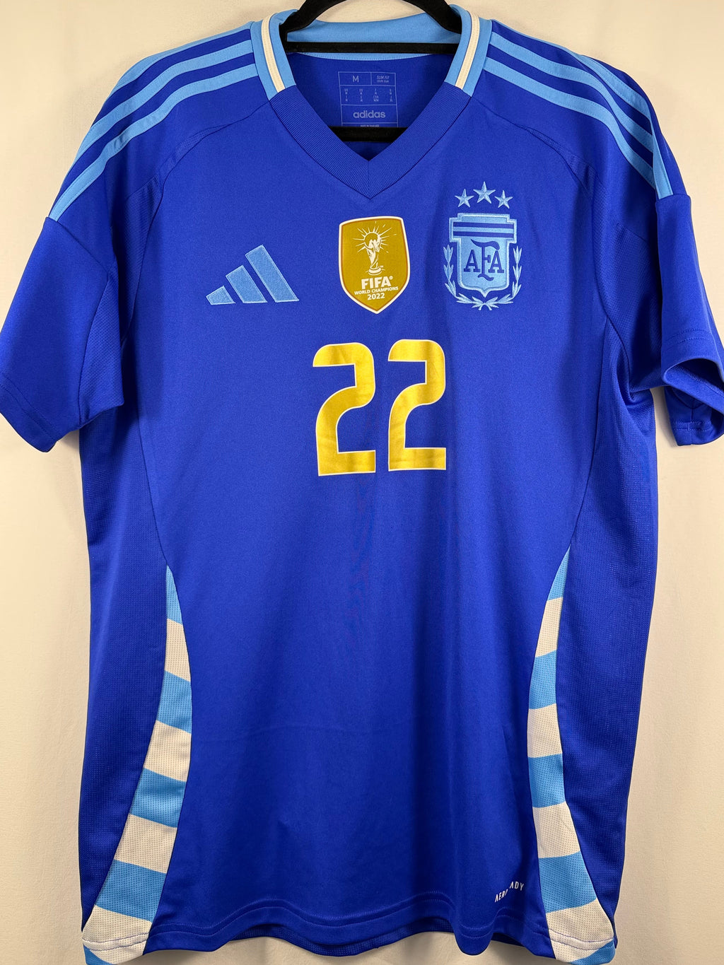 Argentinien Auswärtstrikot 2024 L. Martinez #22 - 8,5/10- Größe M