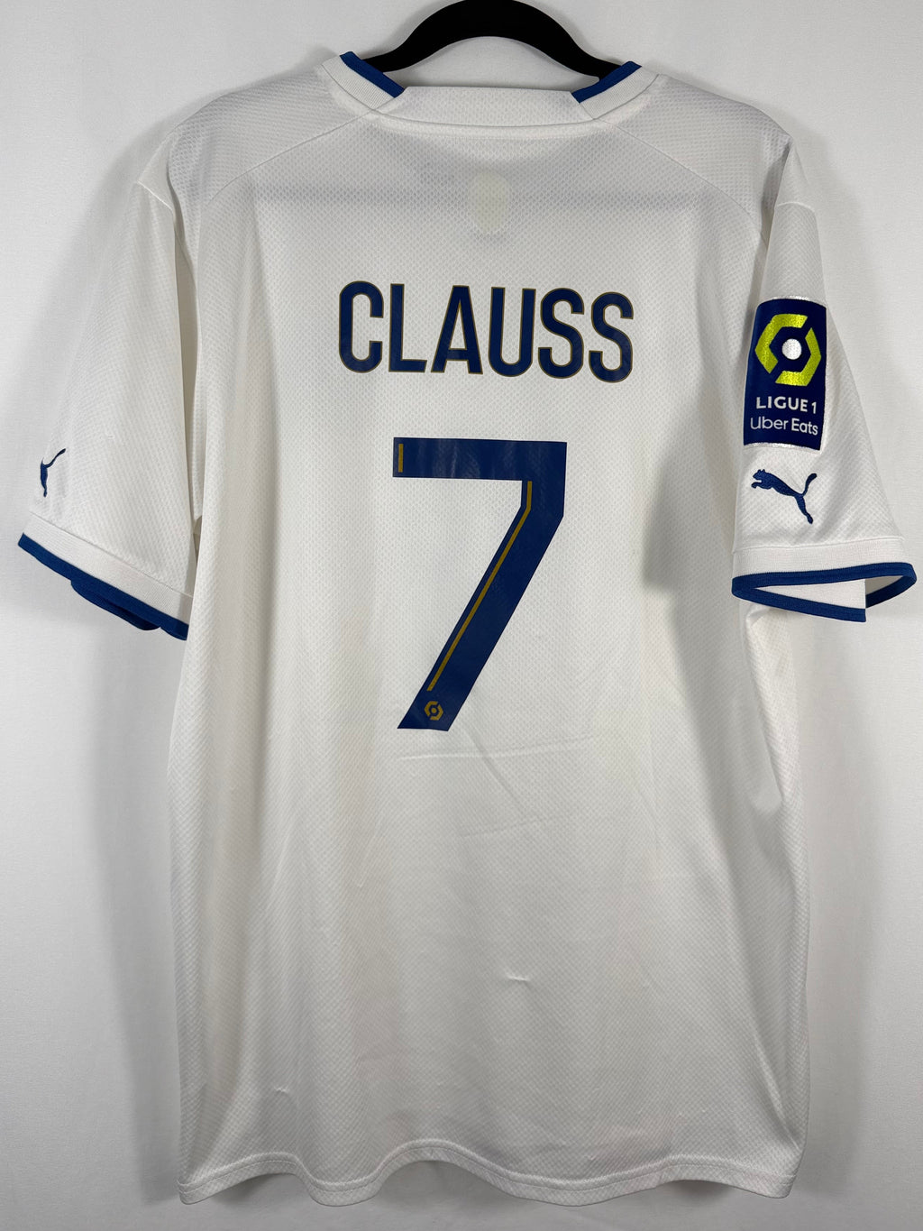 Olympique Marseille Heimtrikot 2022/23 Clauss #7 - 6,5/10 - Größe L