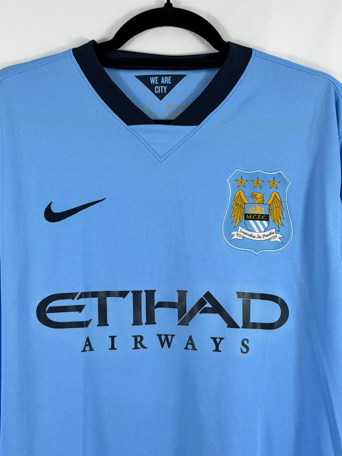 Manchester City Heimtrikot 2014/15 - 9/10 - Größe L