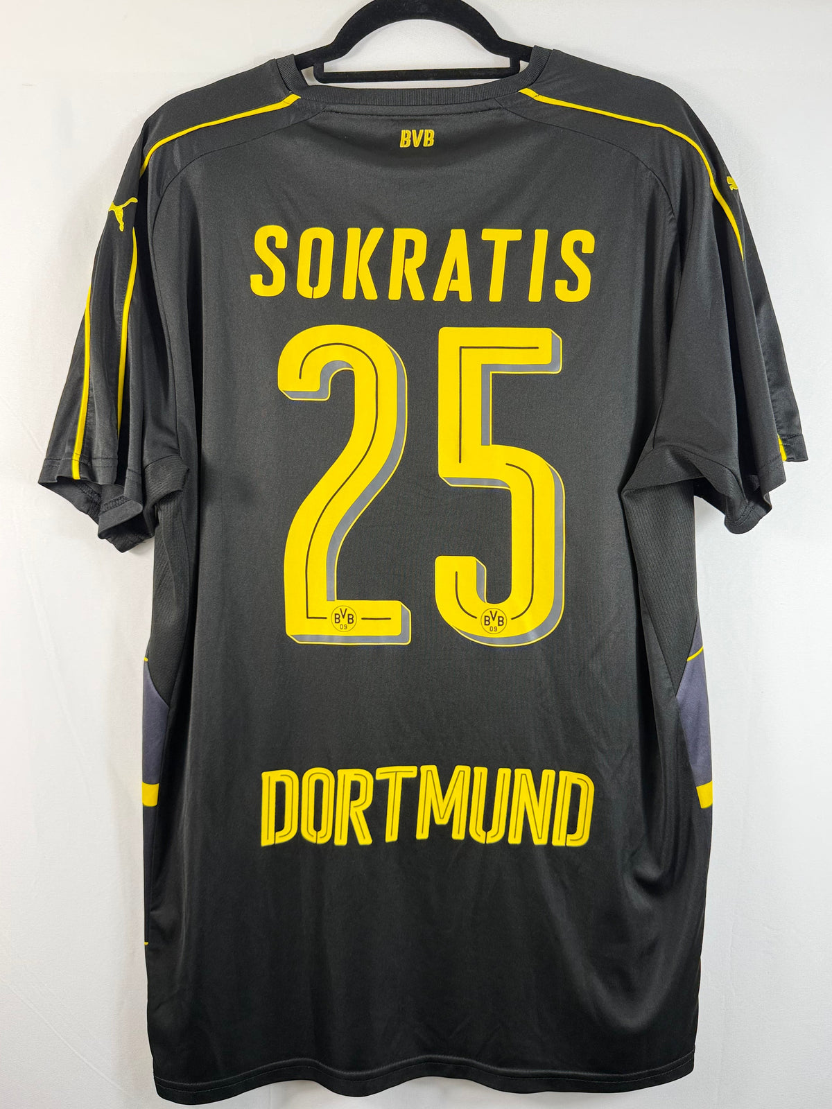 Borussia Dortmund Auswärtstrikot 2016/17 Sokratis #25 - 9/10 - XL