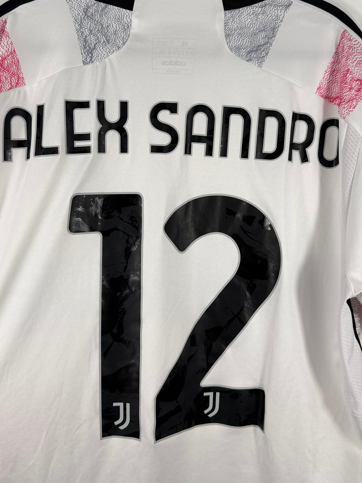 Juventus Turin Auswärtstrikot 2023/24 Alex Sandro #12 - 9/10 - Größe XL