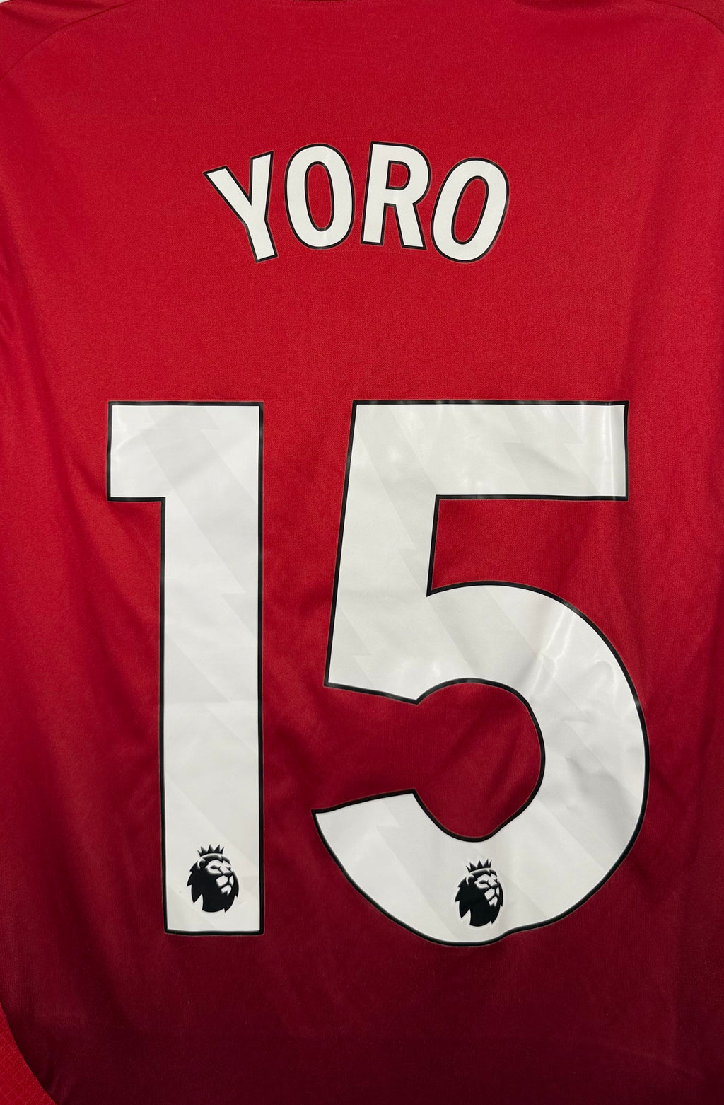 Manchester United Heimtrikot L/S 2024/25 Yoro - 9/10 - Größe M