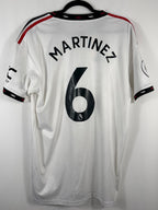 Manchester United Auswärtstrikot 2022/23 Martinez #6 - 9/10 - Größe L
