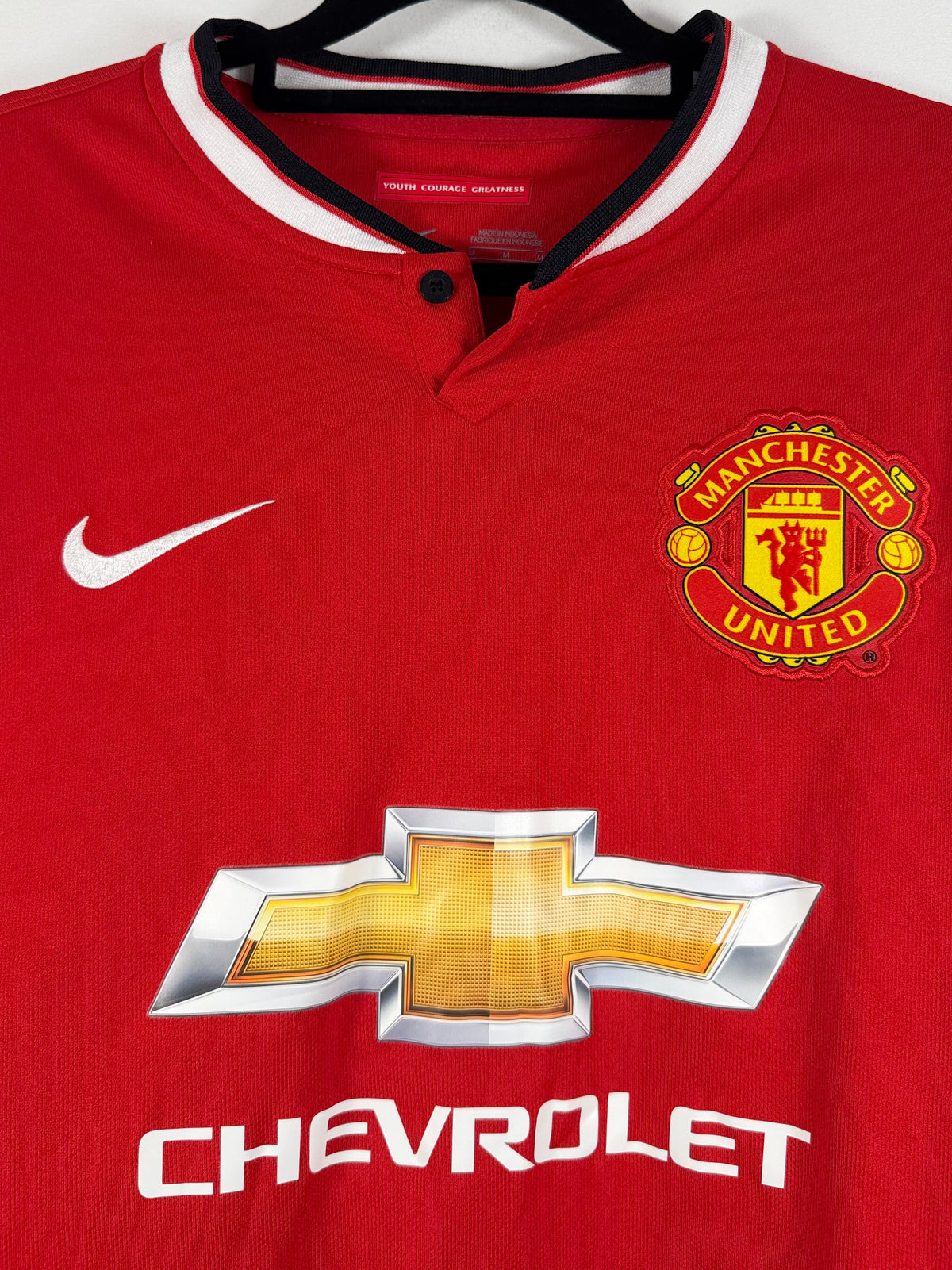 Manchester United Heimtrikot 2014/15 Di María #7 - 9/10 - Größe M