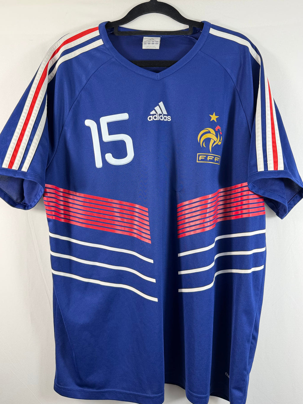 Frankreich Heimtrikot 2009/10 Malouda #15 - 8/10 - Größe L