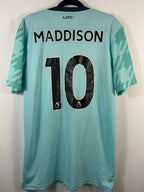 Leicester City Auswärtstrikot 2021/22 Maddison #10 - 9/10 - Größe M