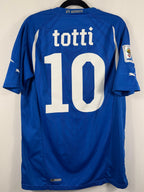 Italien Heimtrikot 2010/12 Totti #10 - 8/10 - Größe M